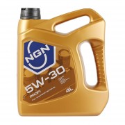 Моторное масло NGN PROFI 5W-30 Синтетическое 4 л