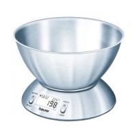 Электронные кухонные весы Beurer KS 54 Silver