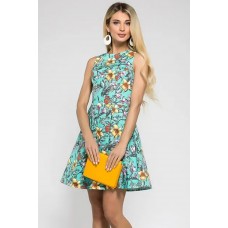 Платье с двухцветными изумрудными пайетками Damasco Girl